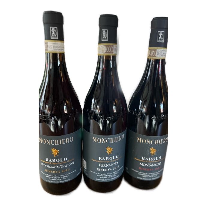 Monchiero 3 pack Riserva Barolo - babarolo.com